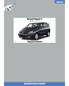 Renault Espace 4 (2002-2014) Werkstatthandbuch Motor Nebenaggregate 2,0 Liter dCi Diesel