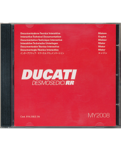 Ducati Desmosdici RR Werkstatthandbuch Motor und Ersatzteilkatalog CD