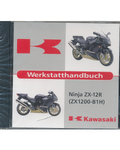 Kawaski Ninja ZX-12R Werkstatthandbuch CD