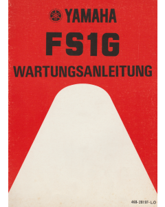 Yamaha FS 1 G  (1975) Wartungsanleitung