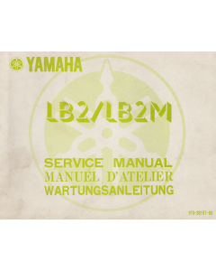 Yamaha LB 2 / LB 2 M (1977) Wartungsanleitung