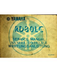 Yamaha RD 80 LC (1982) Wartungsanleitung