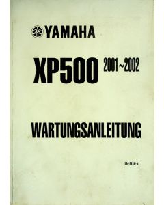 Yamaha XP 500 (2001-2002) Wartungsanleitung