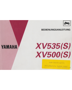 Yamaha XV 535 (S) / XV 500 (S) (1994) Bedienungsanleitung