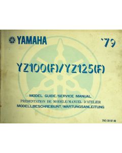 Yamaha YZ 100 (F) / YZ 125 (F) Wartungsanleitung/ Modellbeschreibung